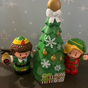 Elf Little People Christmas Set